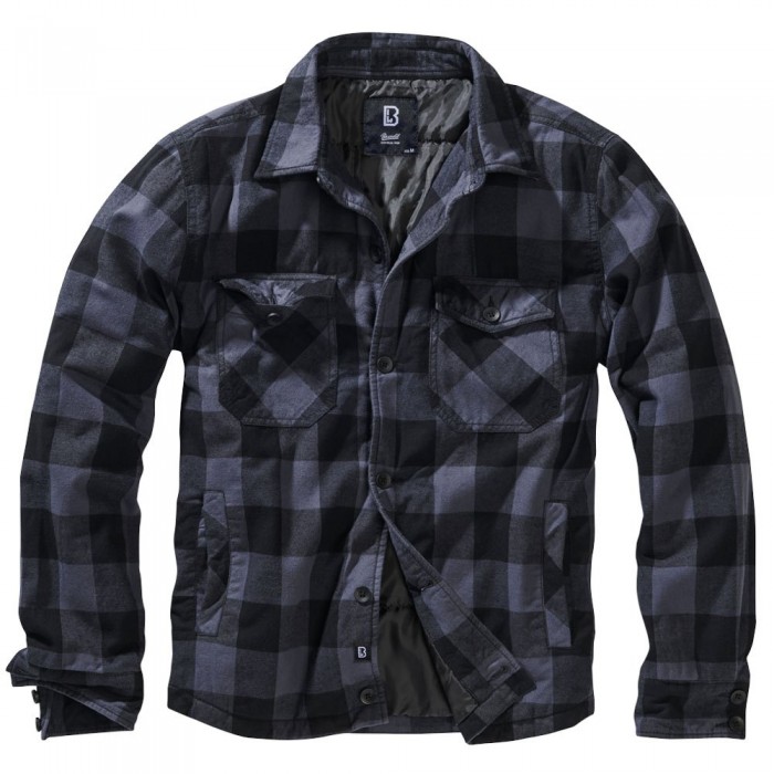 [해외]BRANDIT Lumberjack 재킷 138023790 Black / Grey