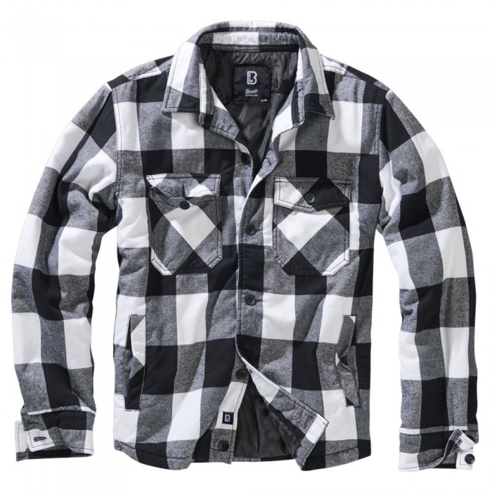 [해외]BRANDIT Lumberjack 재킷 138023792 White / Black