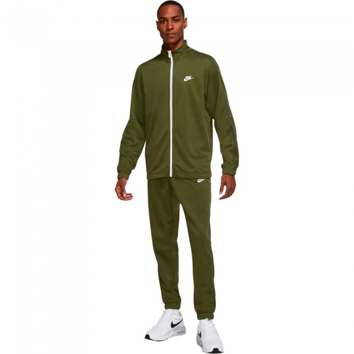[해외]나이키 Sportswear Track Suit Rough Green / Midnight Navy / White