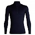 [해외]아이스브레이커 200 Oasis Merino 긴팔 베이스 레이어 4136879902 Midnight Navy