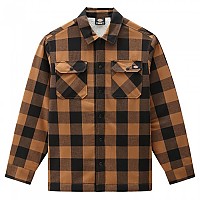 [해외]디키즈 Sherpa Sacramento 줄무늬 셔츠 9138164591 Brown Duck