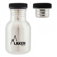 [해외]LAKEN Basic 350ml 나사 모자 6138048719 Steel