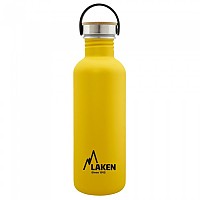 [해외]LAKEN 스테인레스 스틸 및 대나무 모자 Basic 1L 6138048774 Yellow