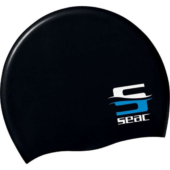 [해외]SEACSUB 수영 모자 Silicone 6138297620 Black