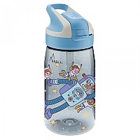 [해외]LAKEN Tritan 450ml 정상회담 모자 주니어 6138048936 Space Robot