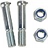 [해외]RENTHAL Replacement Bolt Kit 12X68 mm 나사 세트 9137563796 Silver