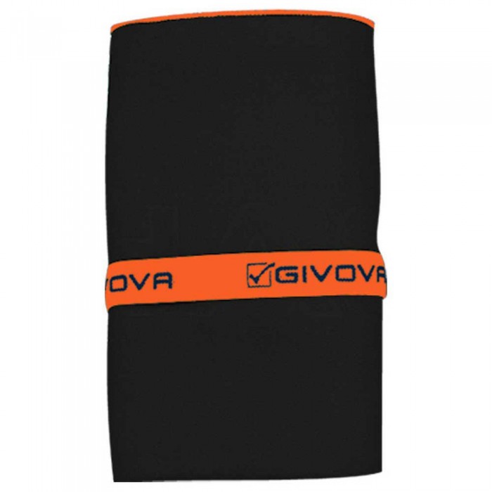[해외]GIVOVA 수건 Big Micro 10138123548 Black / Fluor Orange