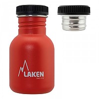 [해외]LAKEN Basic 350ml 나사 모자 7138048721 Red