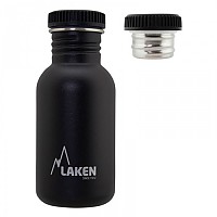 [해외]LAKEN Basic 500ml 나사 모자 7138048730 Black