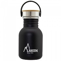 [해외]LAKEN Basic 350ml 스테인리스 스틸 병 7138048751 Black