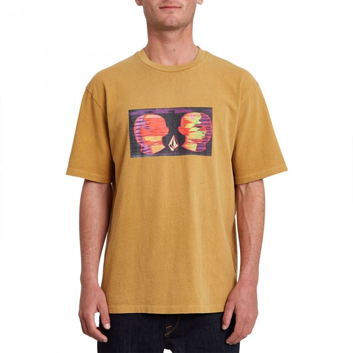 [해외]볼컴 Animoscillator Fa Short Sleeve T-Shirt 14138162416 Mustard Gold