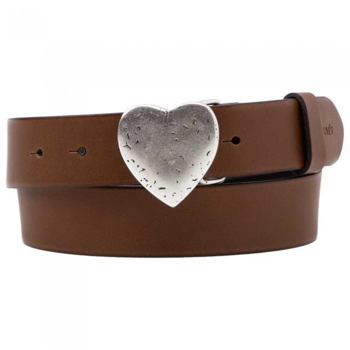 [해외]리바이스 FOOTWEAR Heart Plaque Belt Brown