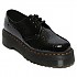 [해외]닥터마틴 1461 Quad 3-Eye Patent Lamper Leopard Embross 신발 138132931 Black