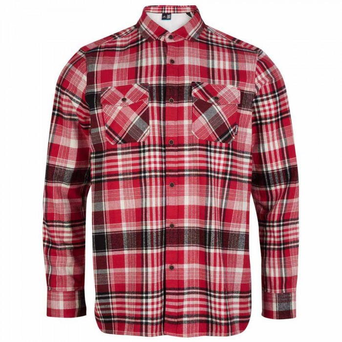 [해외]오닐 Flannel Check 긴팔 셔츠 138290198 Haute Red