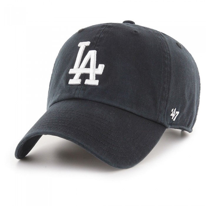 [해외]47 MLB Los Angeles Dodgers Clean Up 모자 3137687711 Black / White