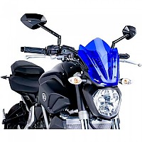 [해외]PUIG Carenabris New Generation Sport Yamaha FZ-07/MT-07 앞유리 9138284796 Blue