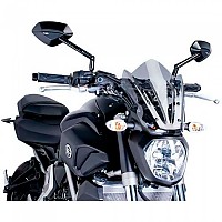 [해외]PUIG Carenabris New Generation Sport Yamaha FZ-07/MT-07 앞유리 9138284800 Smoke