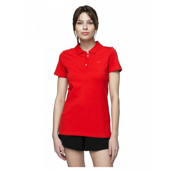 [해외]4F Short Sleeve Polo Red