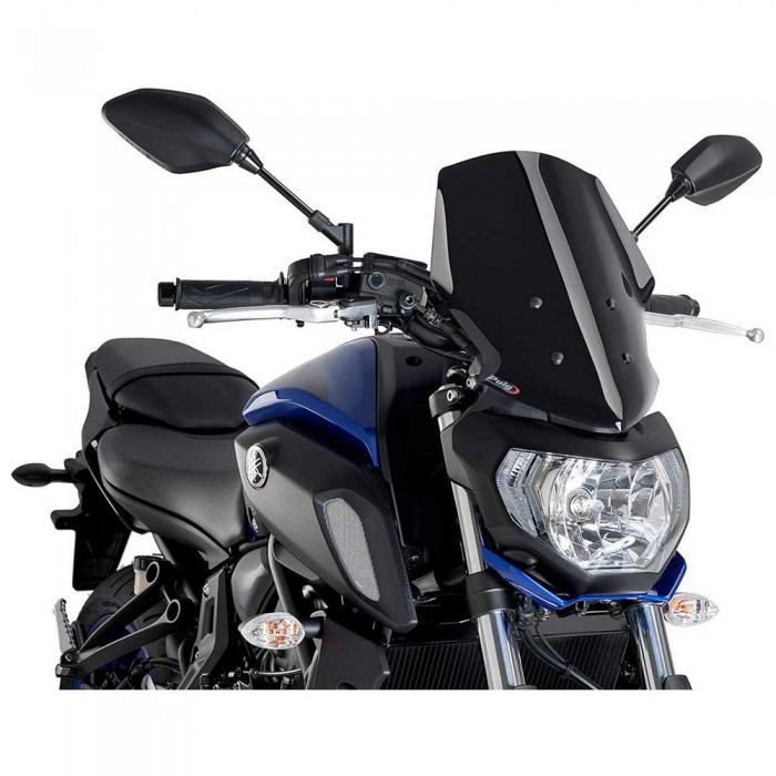 [해외]PUIG 앞유리 Yamaha MT- Carenabris New Generation Touring 07 9138284875 Black