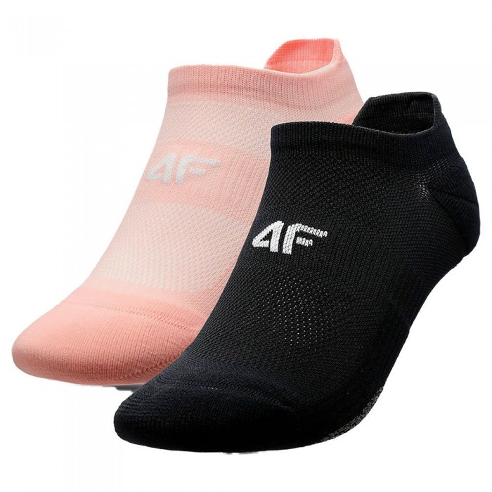 [해외]4F Socks Light Pink / Deep Black