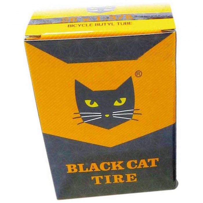 [해외]BLACK CAT TIRE 내부 튜브 Presta 40 Mm 1138142101 Black