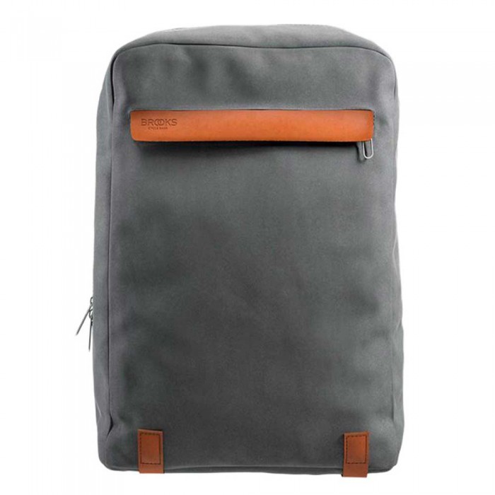 [해외]브룩스 ENGLAND Pickzip 20L Cotton 배낭 1138338583 Grey / Honey