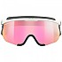 [해외]줄보 Sniper EVO M 스키 고글 4138306223 White Shiny Black / Pink Clair