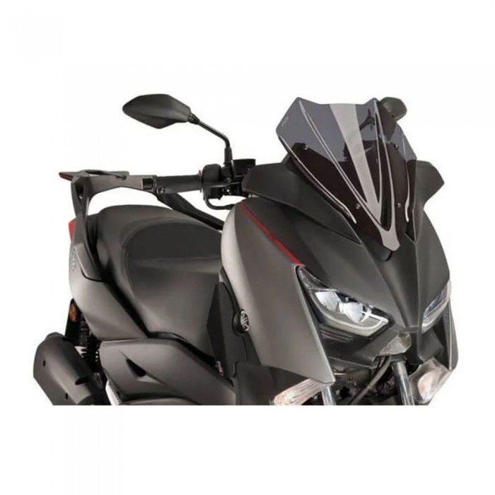 [해외]PUIG 바람막이 유리 V-테크 라인 Sport Yamaha X-Max 125/300/400 9138359668 Dark Smoke