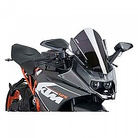 [해외]PUIG Z-Racing KTM RC125/RC390 앞유리 9138367249 Dark Smoke