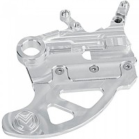 [해외]MOOSE HARD-PARTS Pro Shark Fin Brake Caliper Support Honda CRF250/450 02-17 프론트 디스크 가드 9138372886 Silver