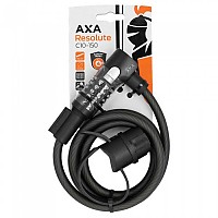 [해외]AXA Resolute Combination 10 mm 케이블 잠금 장치 1138317503 Black