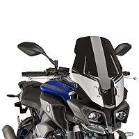 [해외]PUIG 투어링 플러스 윈드실드 Yamaha FZ-10/MT-10/MT-10 SP 9138369956 Black