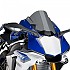 [해외]PUIG Z-레이싱 앞유리 Yamaha YZF-R1/YZF-R1M 9138370052 Dark Smoke