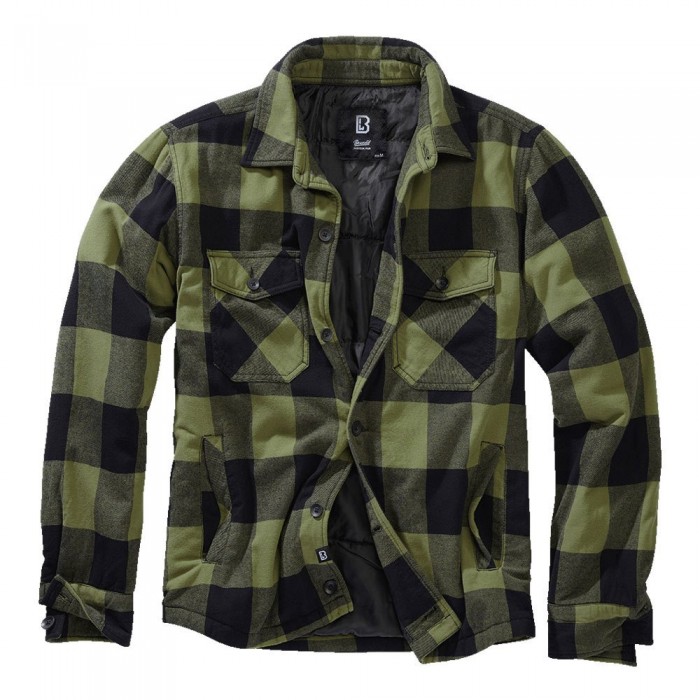 [해외]BRANDIT Lumberjack 재킷 138389744 Black / Olive