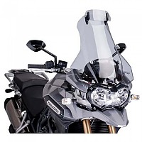 [해외]PUIG 바이저가 있는 투어링 앞유리 Triumph Tiger Explorer/XC 9138301248 Smoke