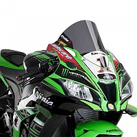 [해외]PUIG R-Racer Kawasaki ZX-10R/KRT Replica/SE&ZX-10RR 앞유리 9138377209 Dark Smoke