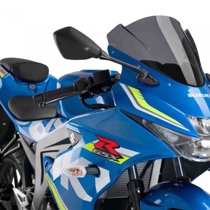 [해외]PUIG 레이싱 윈드실드 Suzuki GSX-R125 9138377221 Dark Smoke