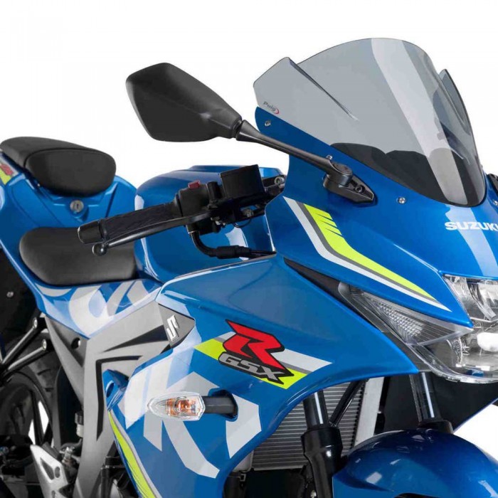 [해외]PUIG 레이싱 윈드실드 Suzuki GSX-R125 9138377222 Smoke