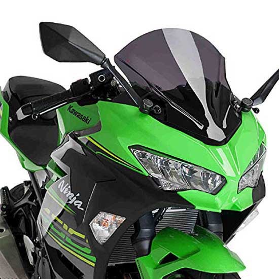 [해외]PUIG Z-레이싱 앞유리 Kawasaki Ninja 400 9138377302 Dark Smoke