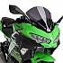 [해외]PUIG Z-Racing Kawasaki Ninja 400 앞유리 9138377302 Dark Smoke