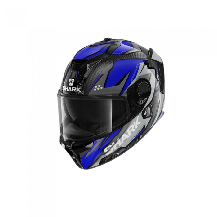 [해외]샤크 스파르탄 GT Carbon 풀페이스 헬멧 9138384233 Carbon / Blue / White