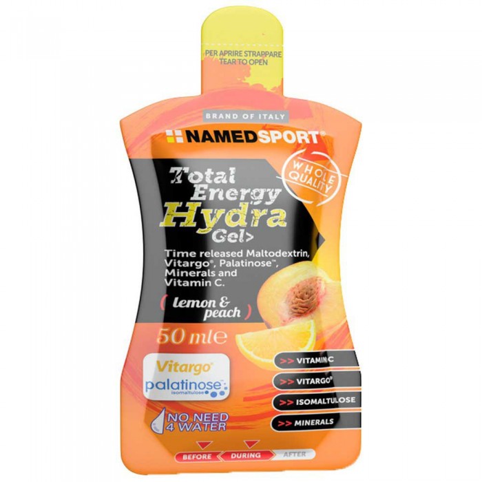 [해외]NAMED SPORT Total Energy Hydra Energy Gel 40ml Lemon&Peach 6138336608 Orange