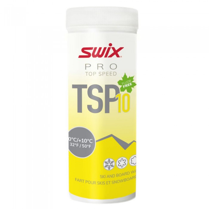 [해외]SWIX TSP10 0°C/+10°C 40g Wax 5138047065 Yellow