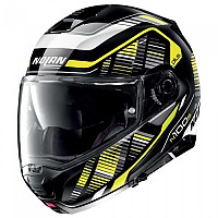 [해외]놀란 N100-5 Plus Starboard N-Com 모듈형 헬멧 9138404861 Glossy Black / Yellow