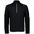 [해외]CMP Sweat 3G10747 하프 지퍼 플리스 4138309653 Black / White