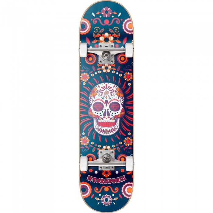 [해외]HYDROPONIC 스케이트보드 Mexican Co 7.75´´ 14138299686 Blue Skull