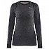 [해외]크래프트 Core Wool Merino 긴팔 베이스 레이어 4138113298 Black Melange