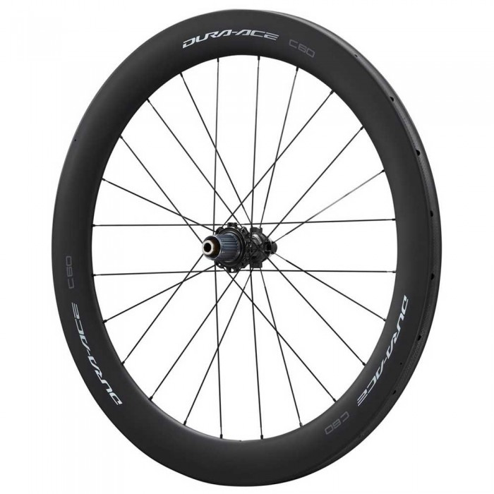 [해외]시마노 Dura Ace R9270 C60 CL Disc Carbon Tubular 도로 자전거 뒷바퀴 1138344507 Black