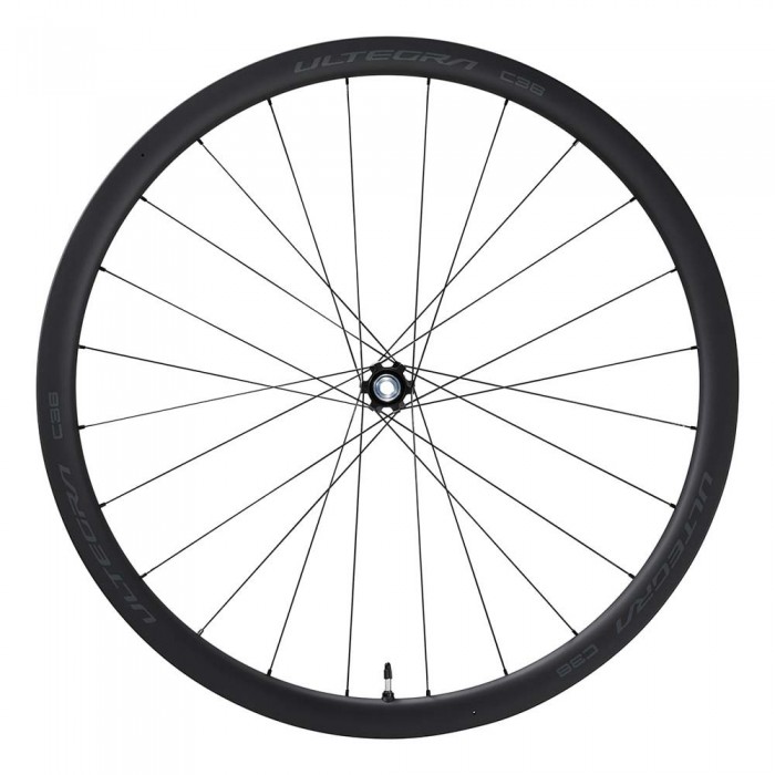 [해외]시마노 Ultegra R8170 C36 CL Disc Carbon Tubeless 도로 자전거 앞바퀴 1138344576 Black
