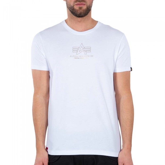[해외]알파 인더스트리 Basic ML Foil Print 티셔츠 138400721 White